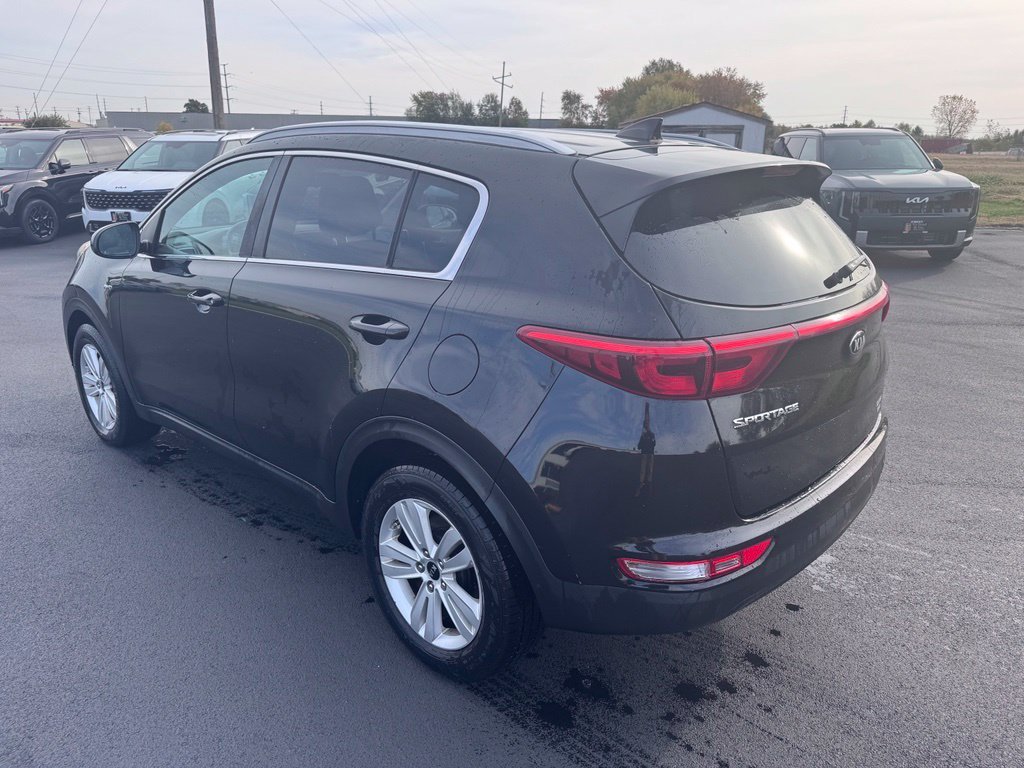 Used 2017 Black Cherry Kia LX image 4