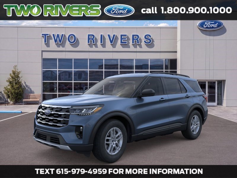 New 2026 Vapor Blue Metallic Ford Active image 1