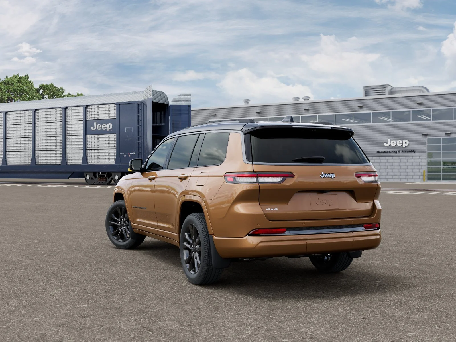 New 2026 Copper Shino Metallic Clearcoat Jeep Limited Reserve image 3