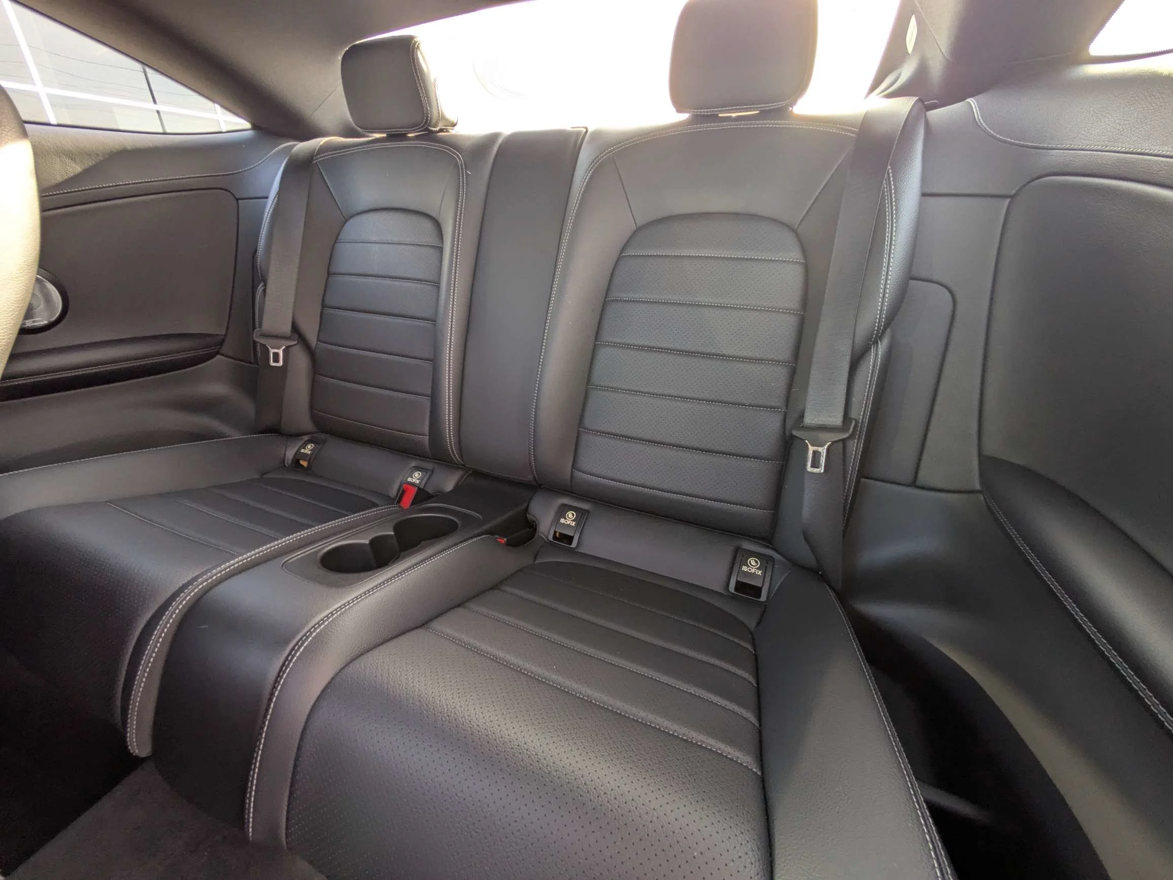 Certified Used 2017 Diamond Silver Metallic Mercedes-Benz Coupe w/Panoramic Moonroof, Pre-Collision Assist, Drive Modes, & Bluetooth image 13