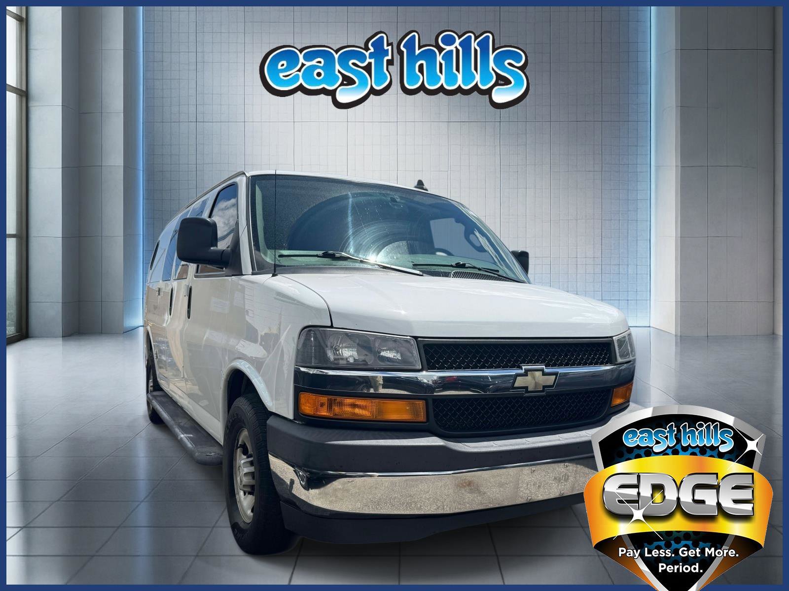 Certified Used 2019 SUMMIT WHITE Chevrolet Work Van image 1