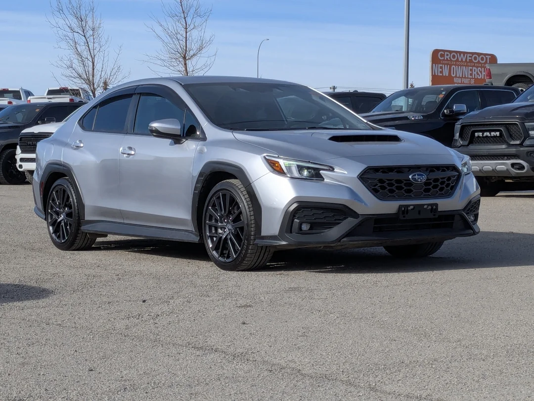Certified Used 2023 Grey Subaru Sport-tech - - Ultrasuede Seating - Harman Kardon Audio - 11.6 Touchscreen & More! image 2