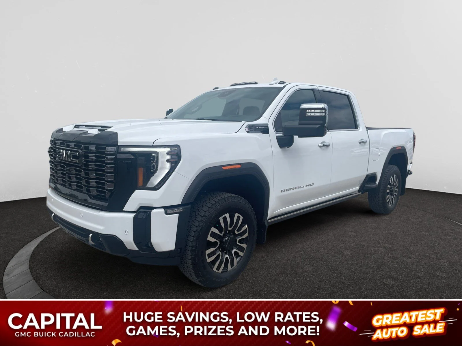 New 2026 Summit White GMC Denali Ultimate image 1