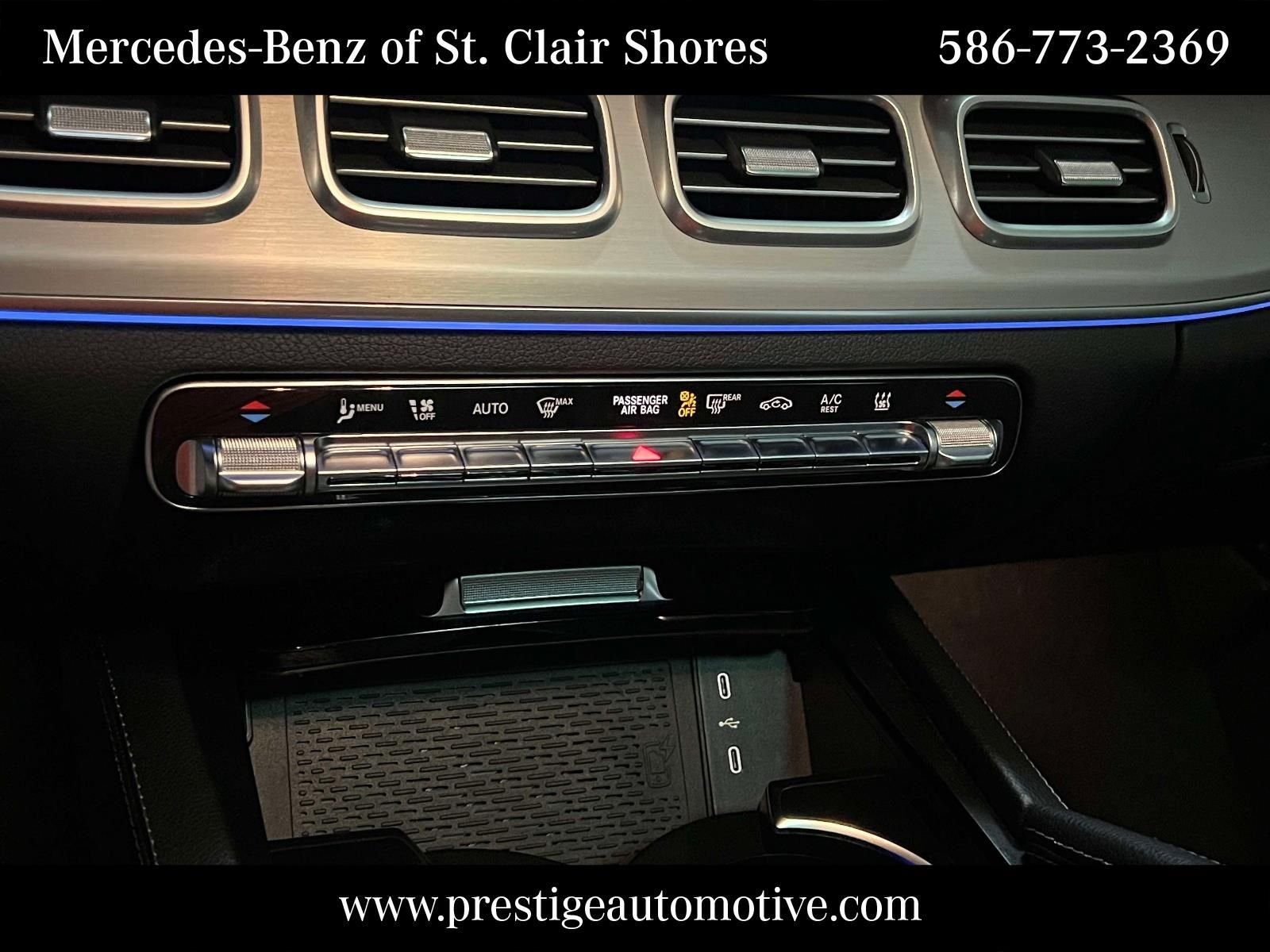Certified Used 2024 Blue Mercedes-Benz GLE 450e image 27