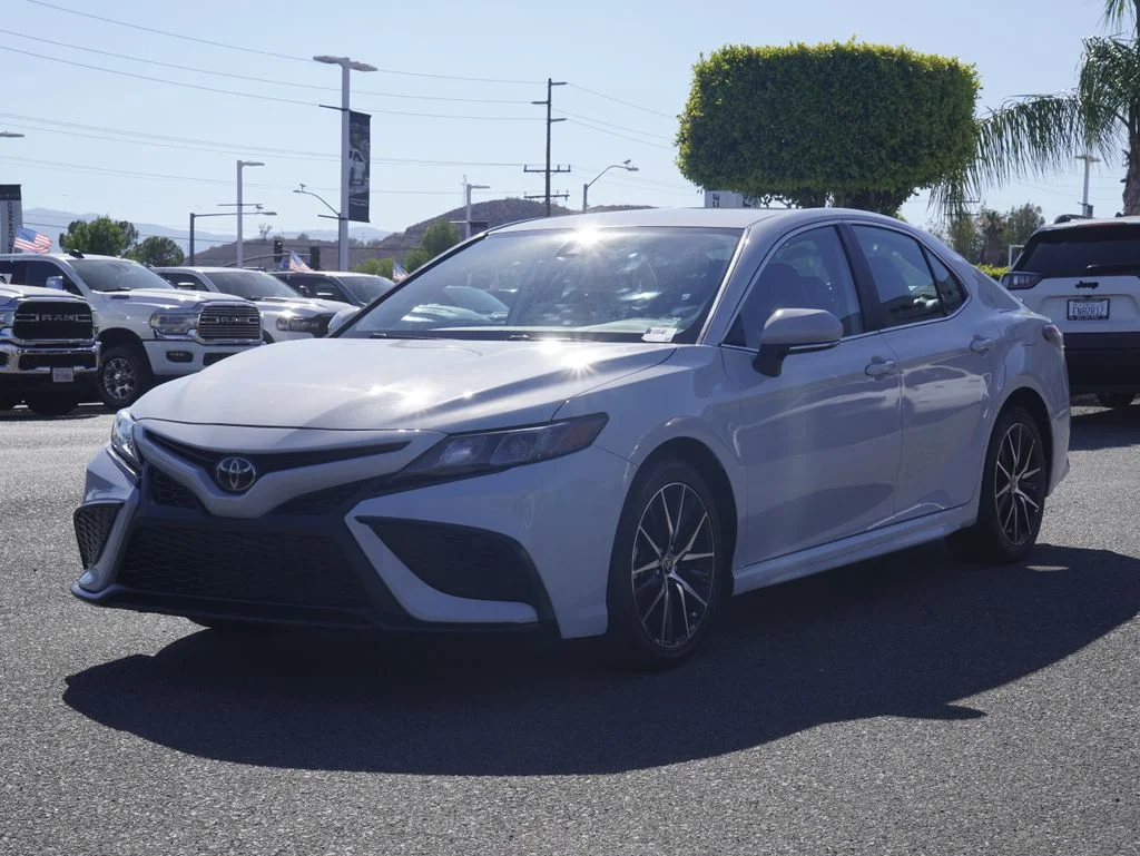 Certified Used 2024 White Toyota SE image 7