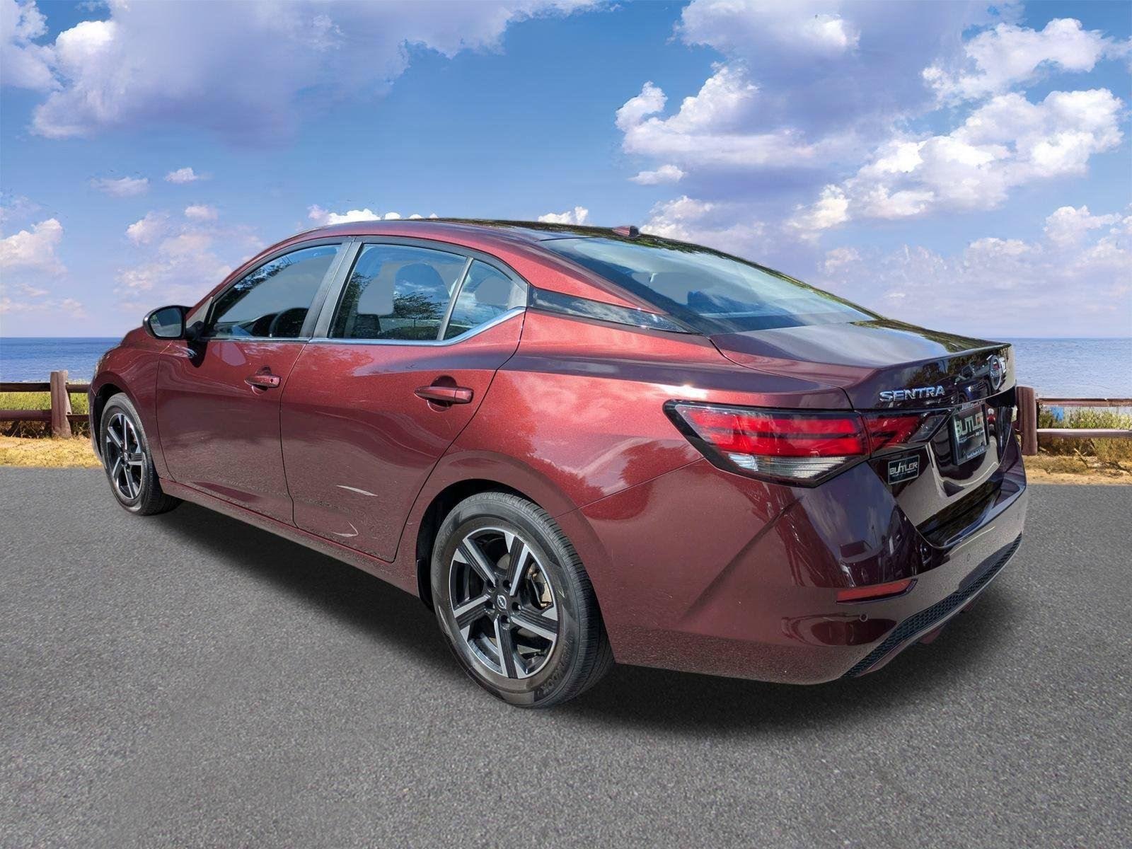 Used 2025 Rosewood Metallic Nissan SV image 6