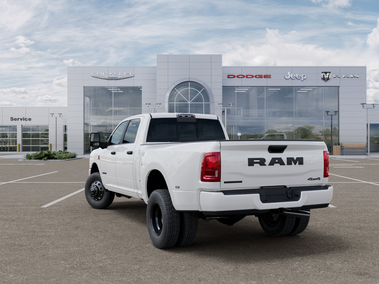 New 2026 Bright White Clearcoat RAM Big Horn image 9