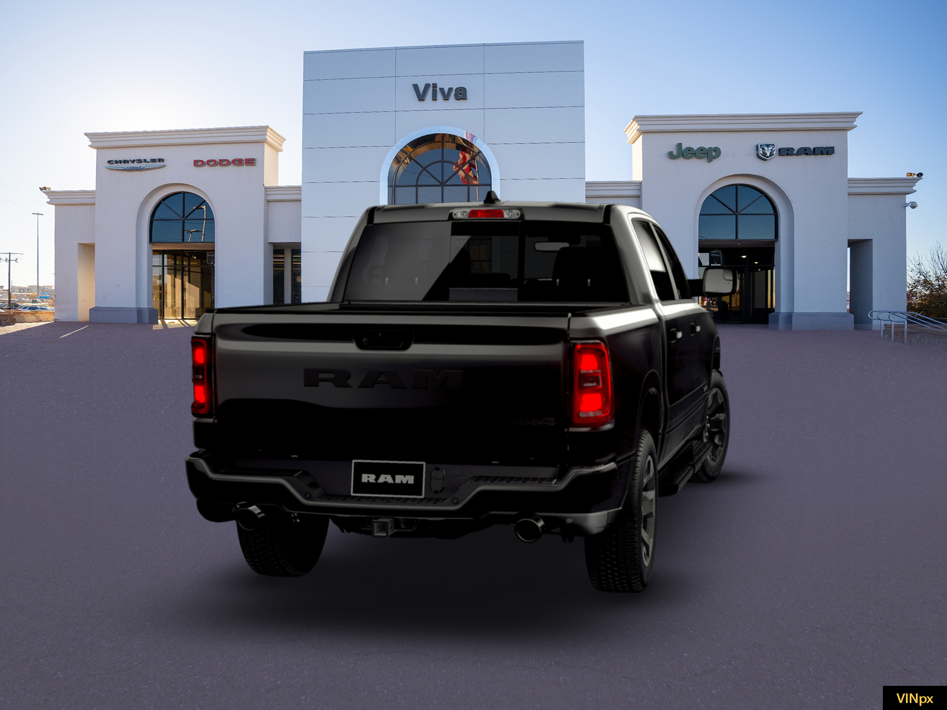 New 2026 Diamond Black Crystal Pearlcoat RAM Express image 14