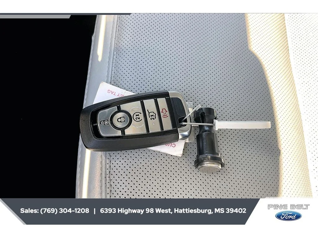 Used 2025 Stone Blue Metallic Ford Platinum image 9