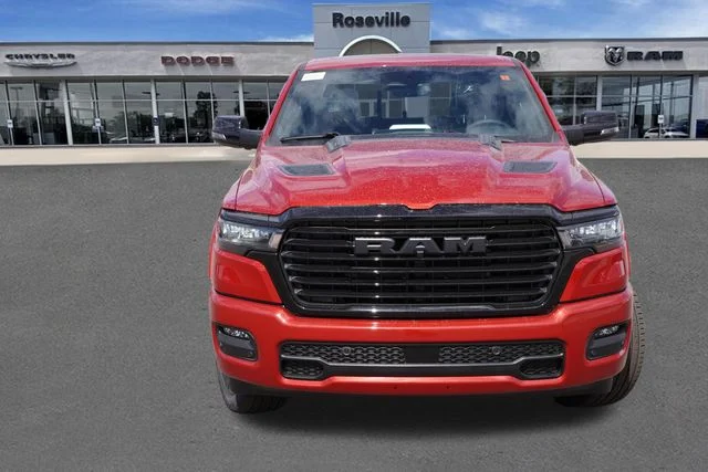 New 2026 Molten Red Pearl-Coat Exterior Paint RAM Laramie image 8