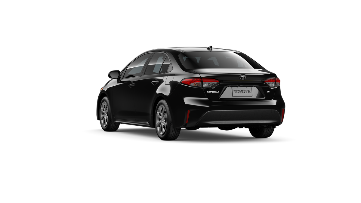 New 2026 Midnight Black Metallic Toyota LE image 29