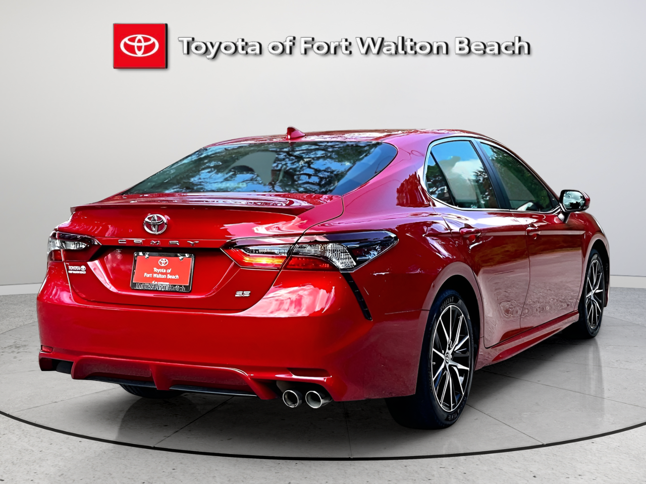 Used 2024 Red Toyota SE image 6