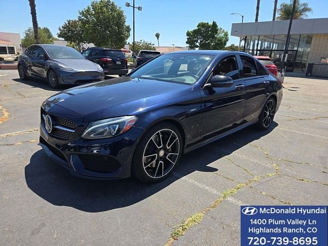 Used 2016 Blue Mercedes-Benz C 450 AMG® image 1