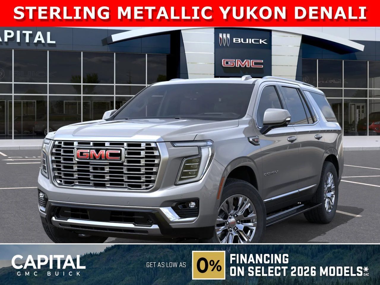 New 2026 STERLING METALLIC GMC Denali image 1