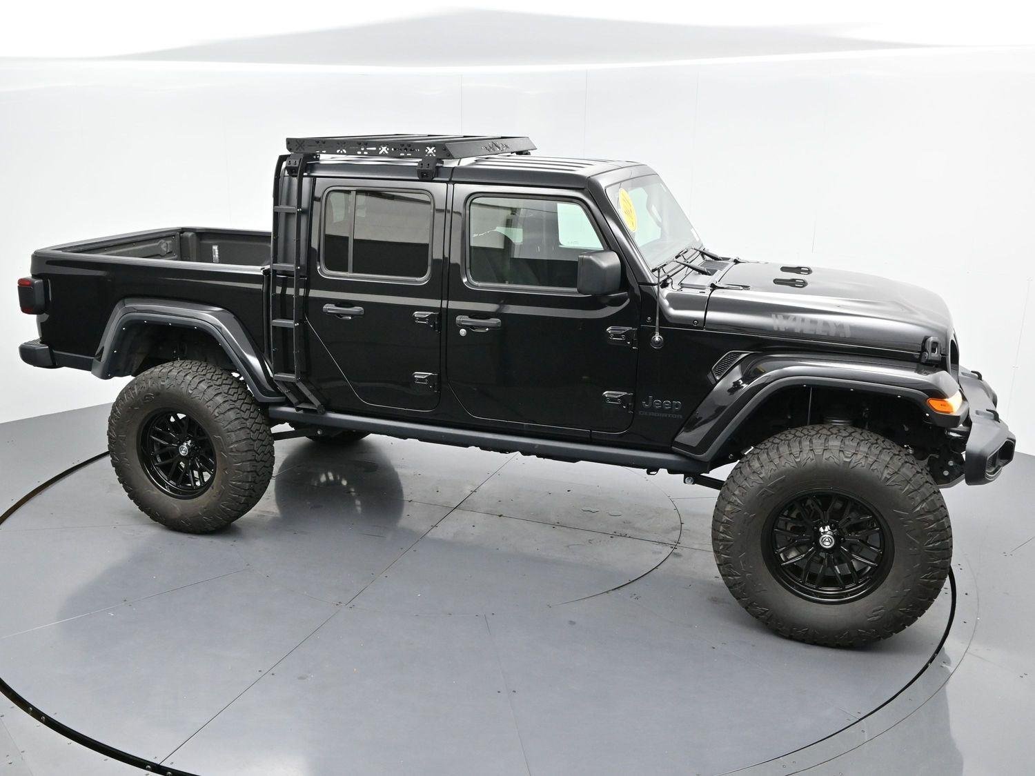 Used 2021 Black Clearcoat Jeep Willys image 35