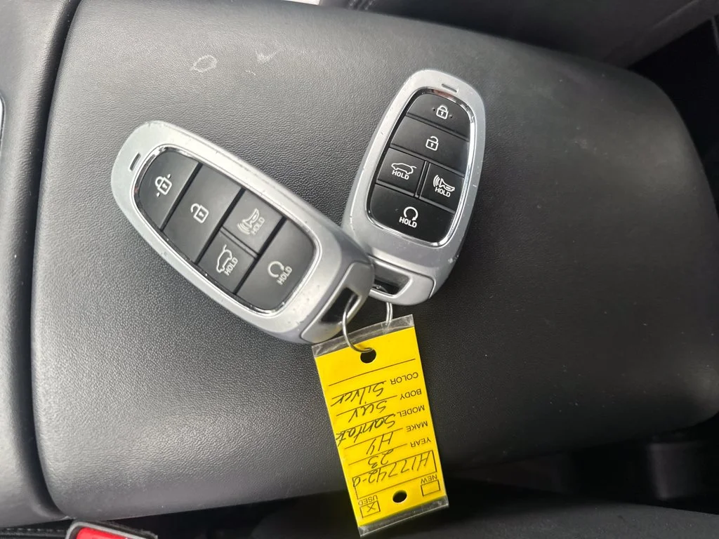 Used 2023 Shimmering Silver Pearl Hyundai SEL image 45