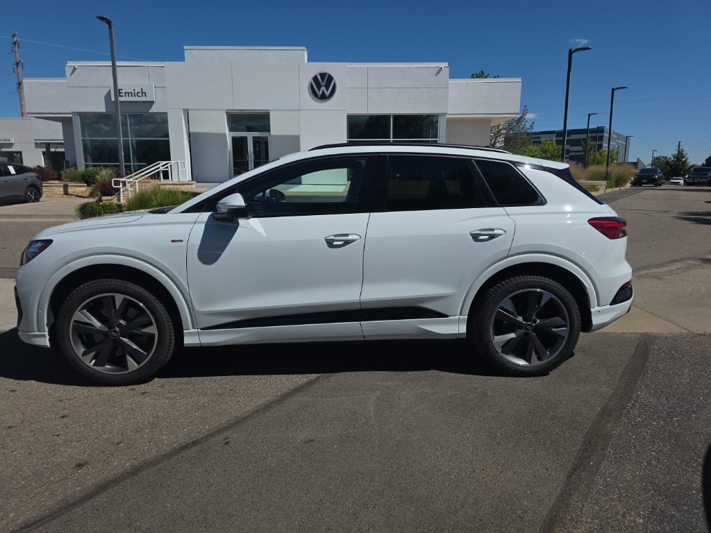 Used 2024 Audi Q4 e-tron Premium Plus with VIN WA1L2BFZXRP027665 for sale in Boulder, CO