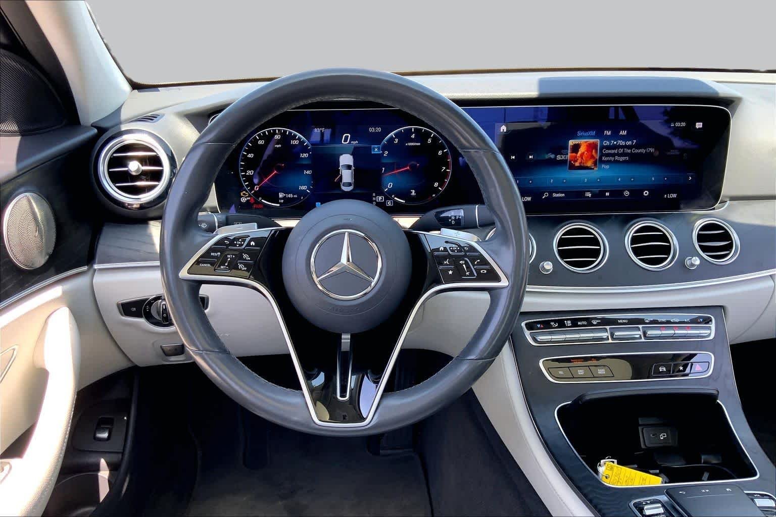 Certified Used 2022 MANUFAKTUR Diamond White Mercedes-Benz E 350 image 6