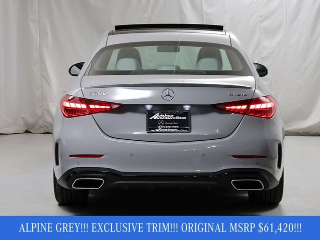 Certified Used 2026 MANUFAKTUR Alpine Grey Mercedes-Benz C 300 image 7