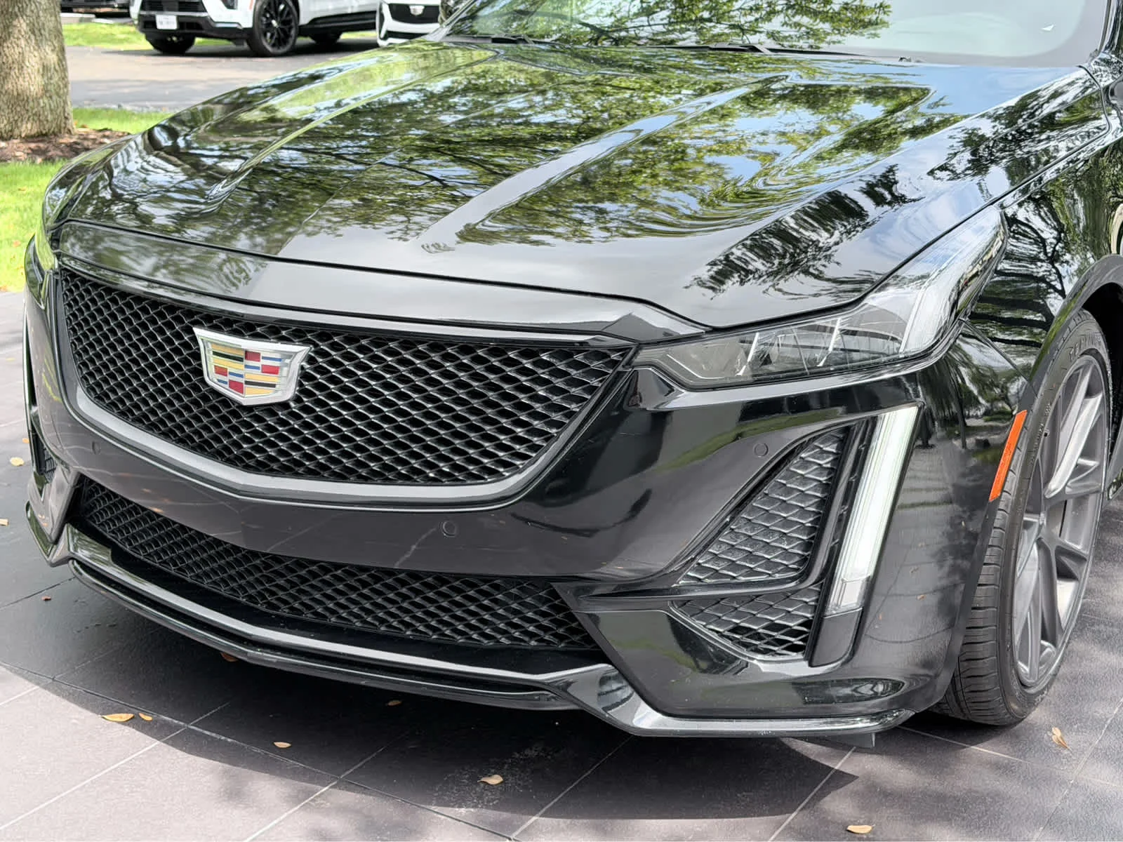 Certified Used 2022 Black Raven Cadillac V-Series image 8