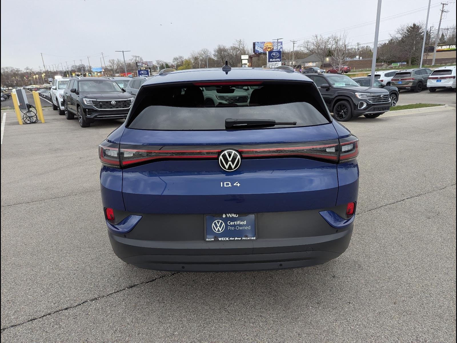 Certified 2022 Volkswagen ID.4 PRO S with VIN WVGTMPE24NP074312 for sale in Palatine, IL