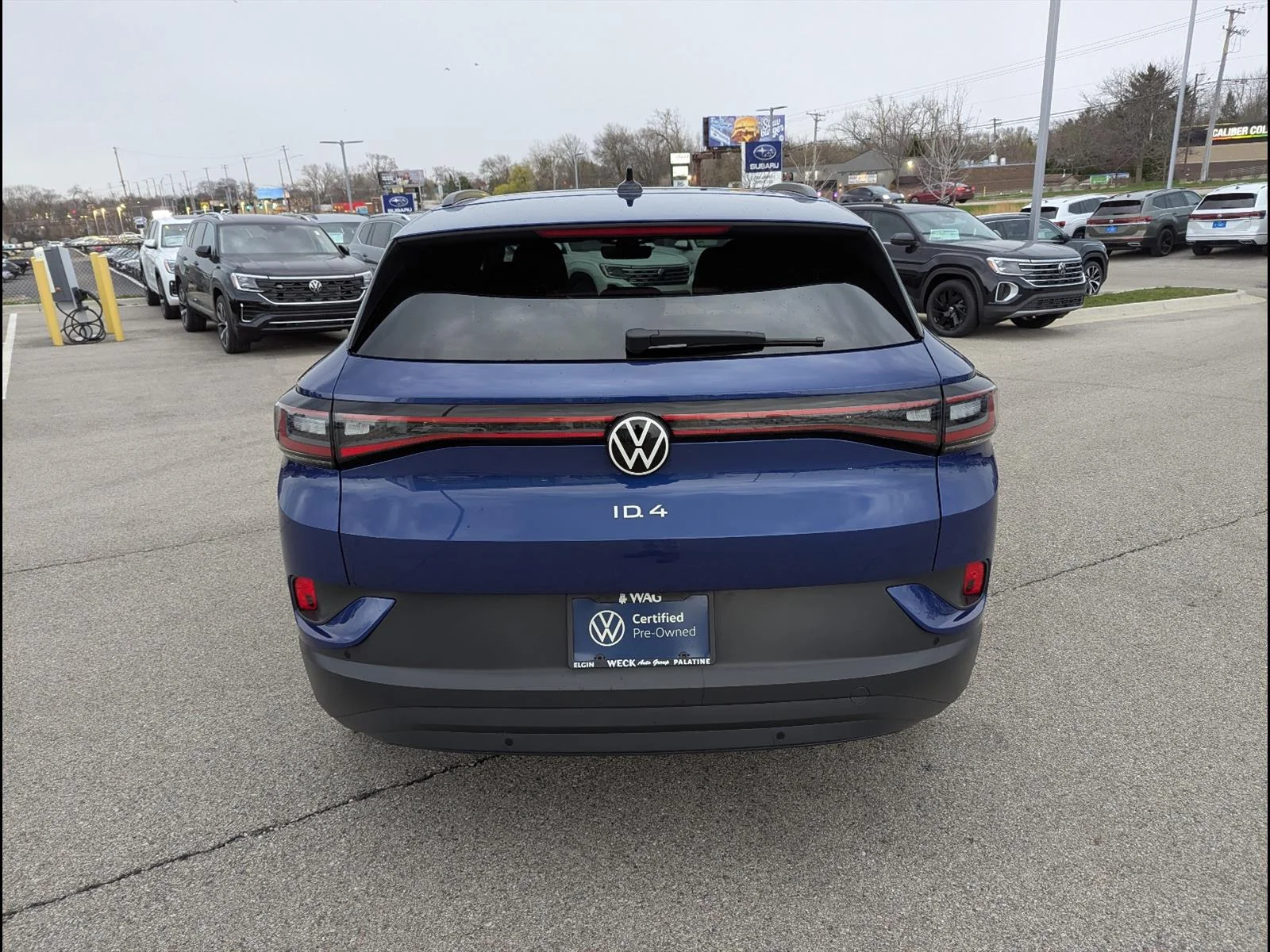 Certified 2022 Volkswagen ID.4 PRO S with VIN WVGTMPE24NP074312 for sale in Palatine, IL