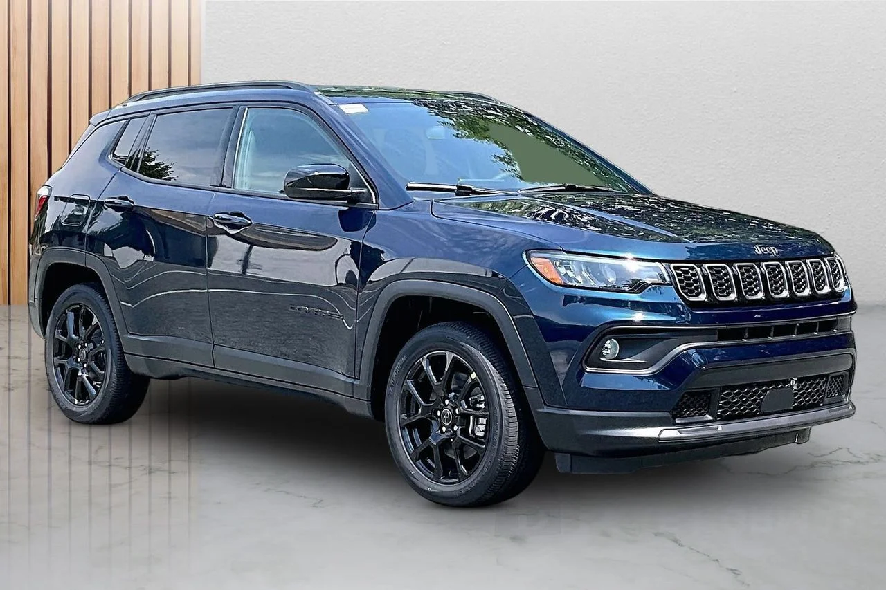 New 2026 Fathom Blue Pearl Coat Jeep Latitude image 1