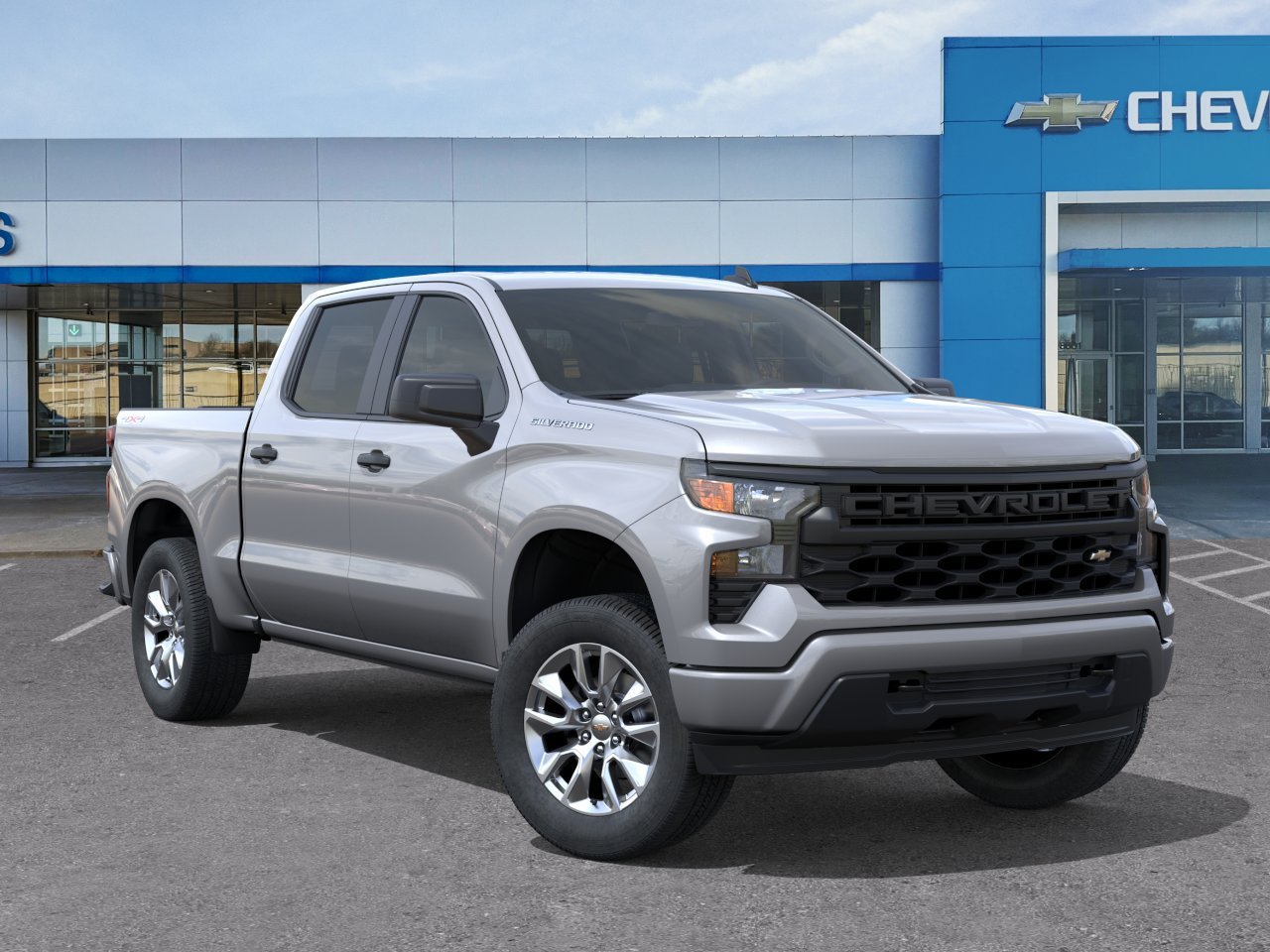 New 2026 Sterling Gray Metallic Chevrolet Custom image 8