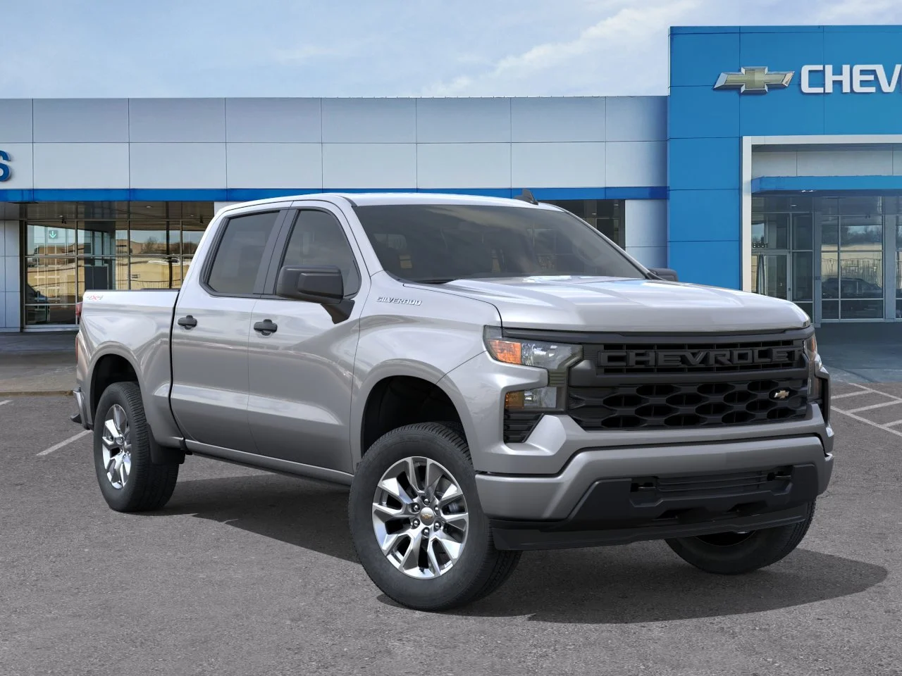 New 2026 Sterling Gray Metallic Chevrolet Custom image 8