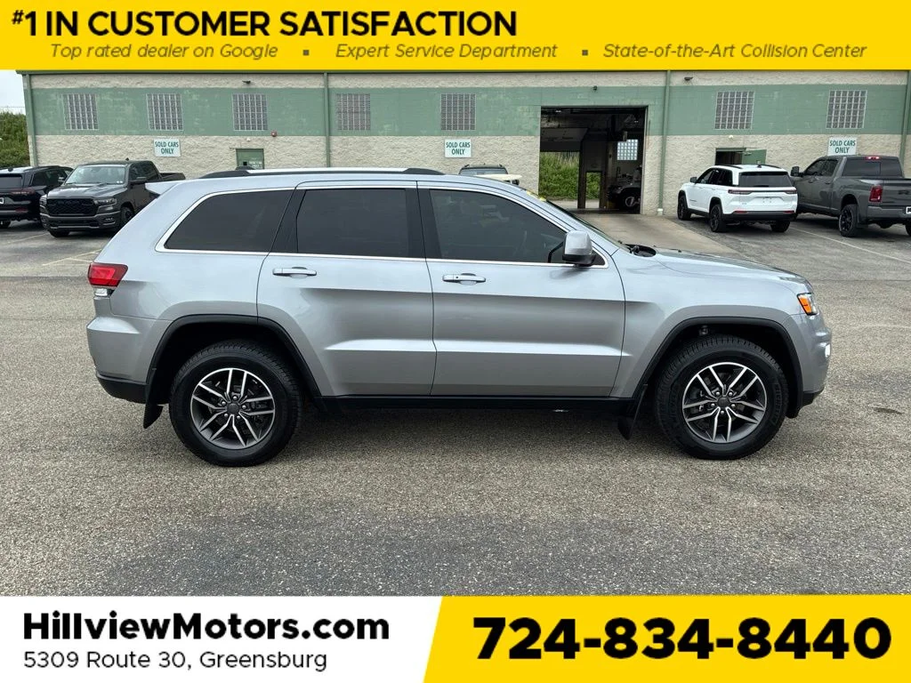 Certified Used 2020 Billet Silver Metallic Jeep Laredo E image 8