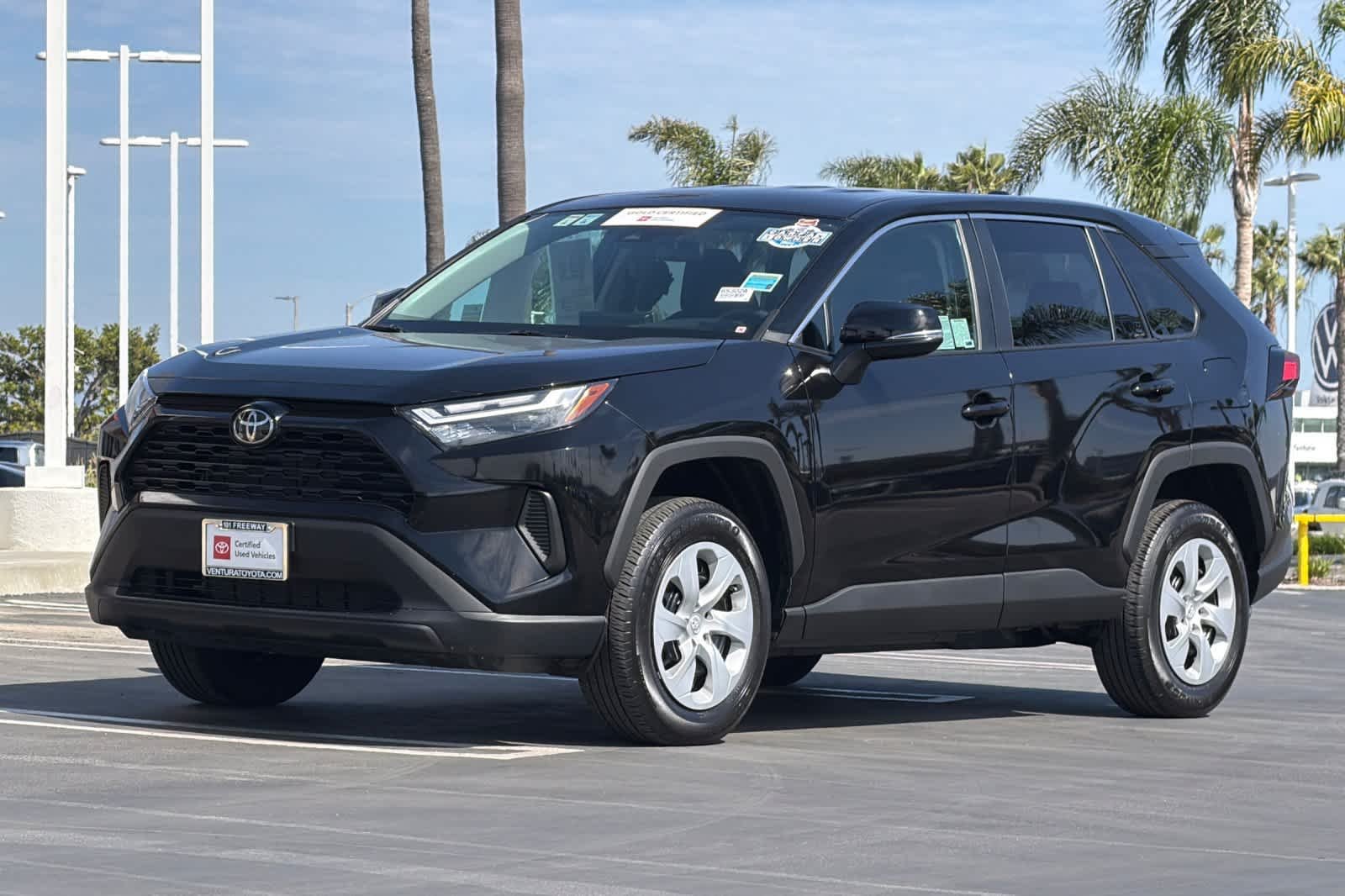 Used 2024 Midnight Black Metallic Toyota LE image 8