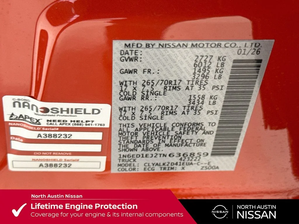 New 2026 Orange Nissan PRO-X image 40