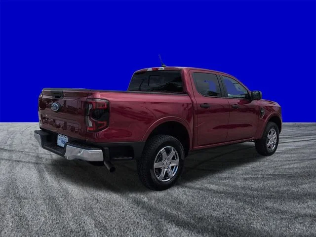 Certified Used 2025 Ruby Red Metallic Ford XLT image 4