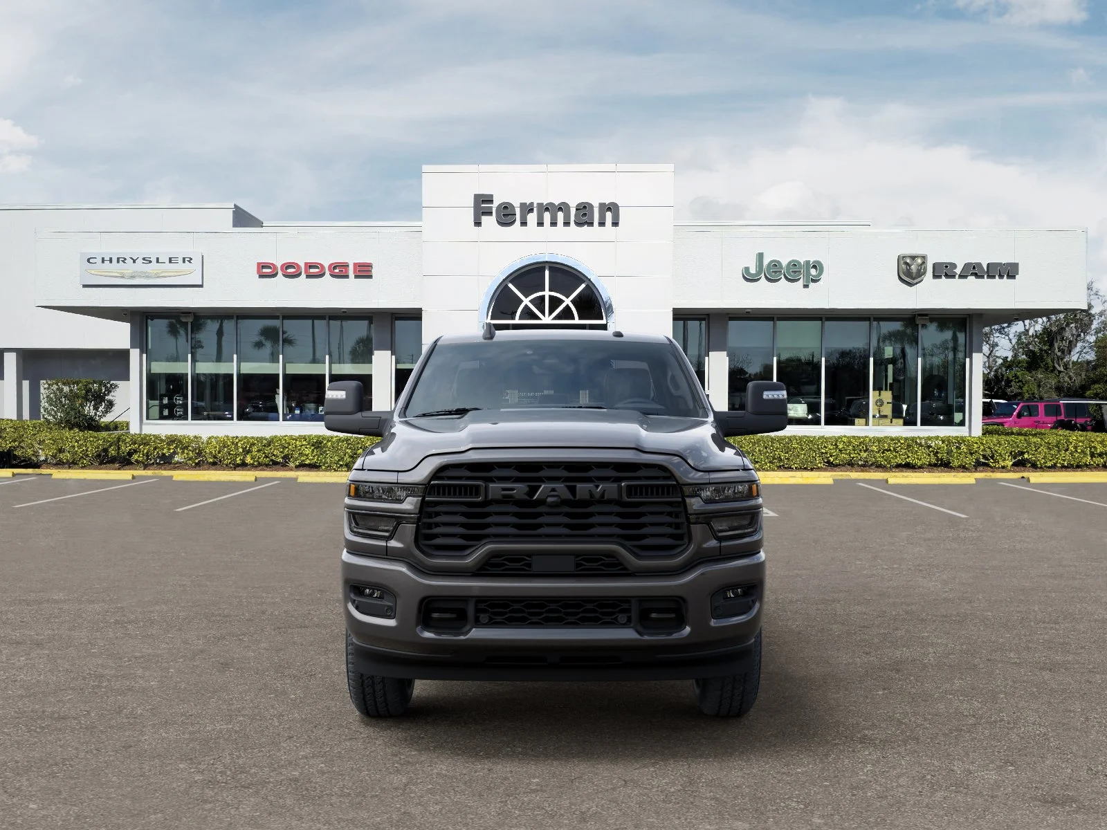 New 2026 Granite Crystal Metallic Clear-Coat Exterior Paint RAM Big Horn image 36