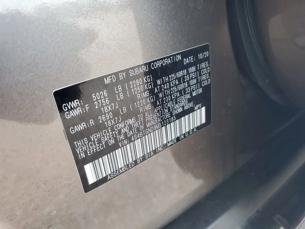 Used 2021 Brilliant Bronze Metallic Subaru Limited XT image 25