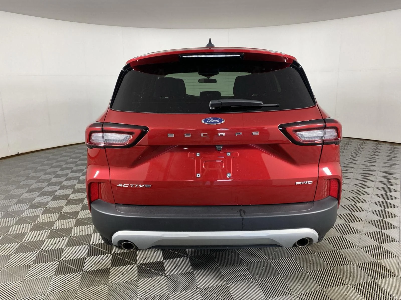 Used 2025 Rapid Red Metallic Tinted Clearcoat Ford Active image 9