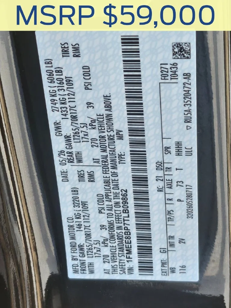New 2026 Shadow Black Ford Outer Banks® image 37