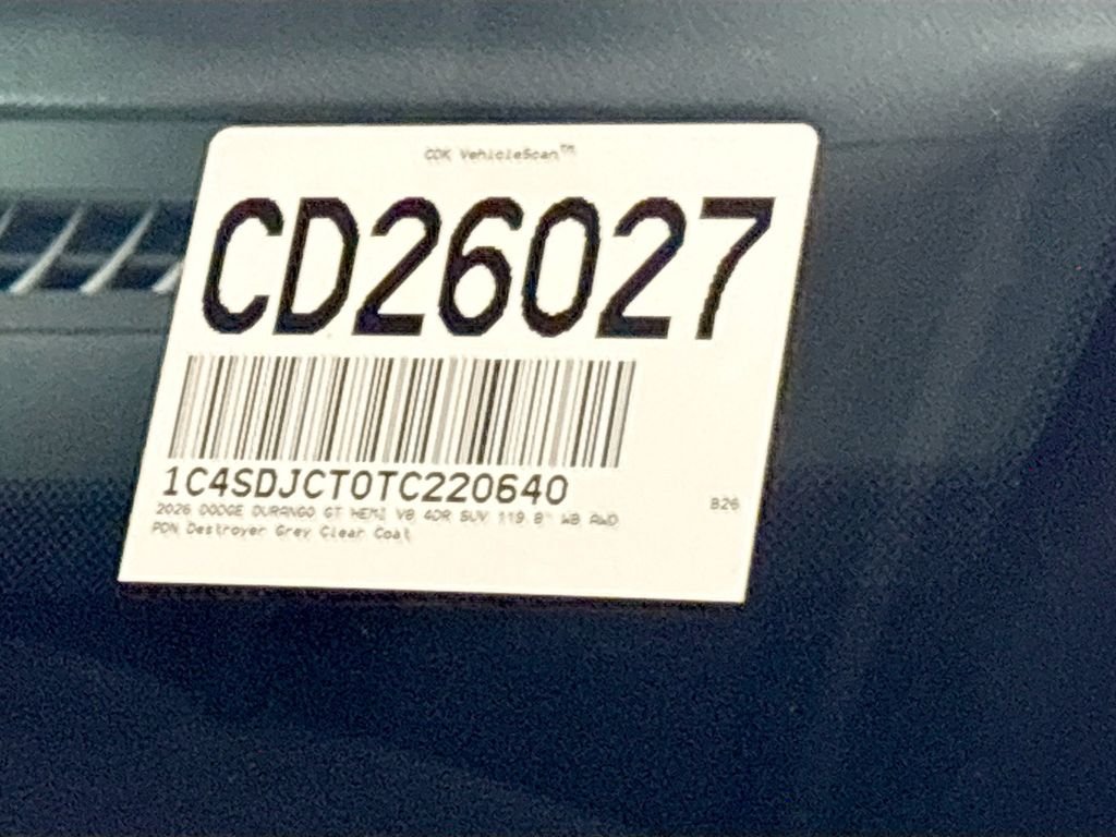 New 2026 Destroyer Gray Clear-Coat Exterior Paint Dodge GT HEMI V8 image 25