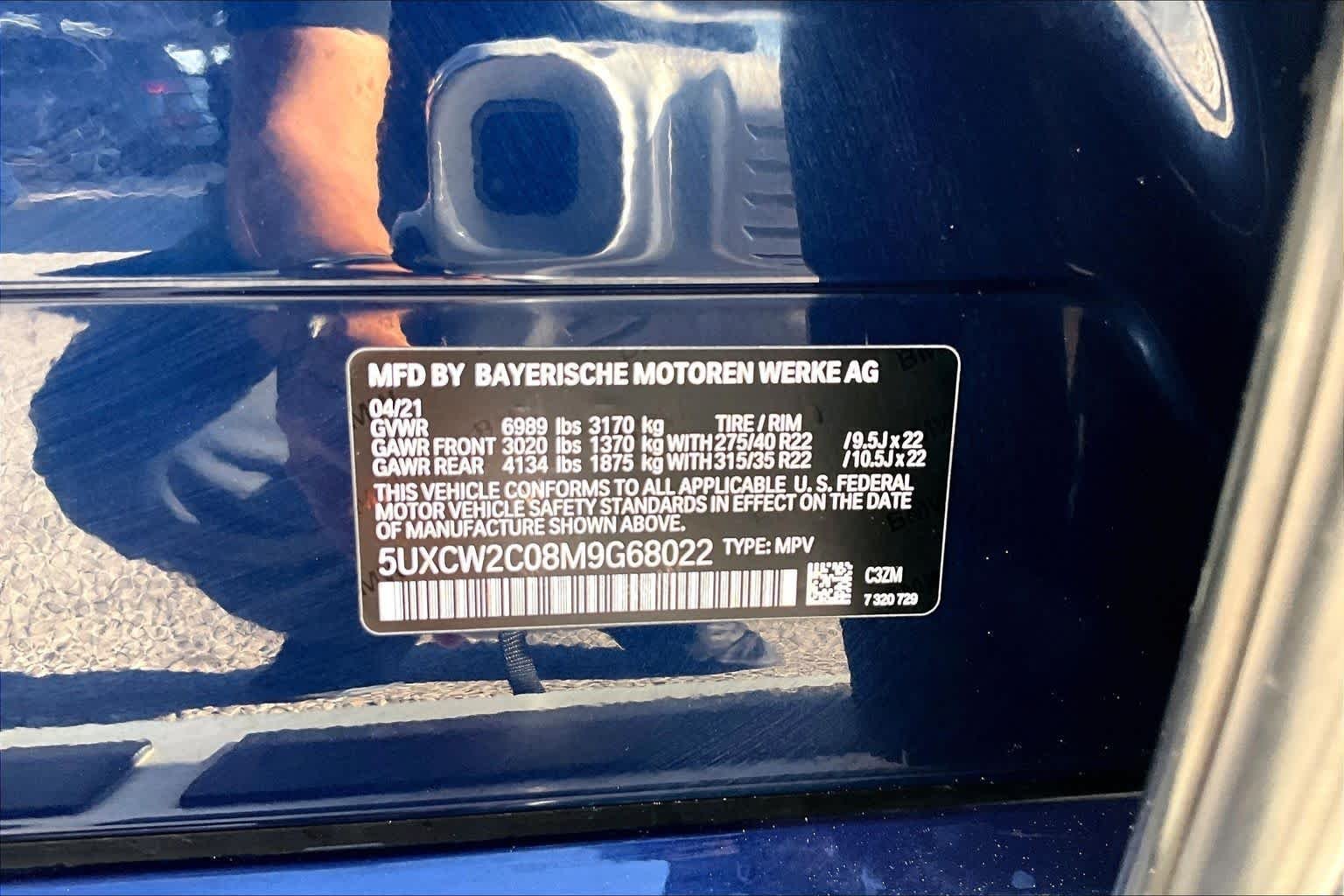 Used 2021 Tanzanite Blue II Metallic BMW xDrive40i image 33