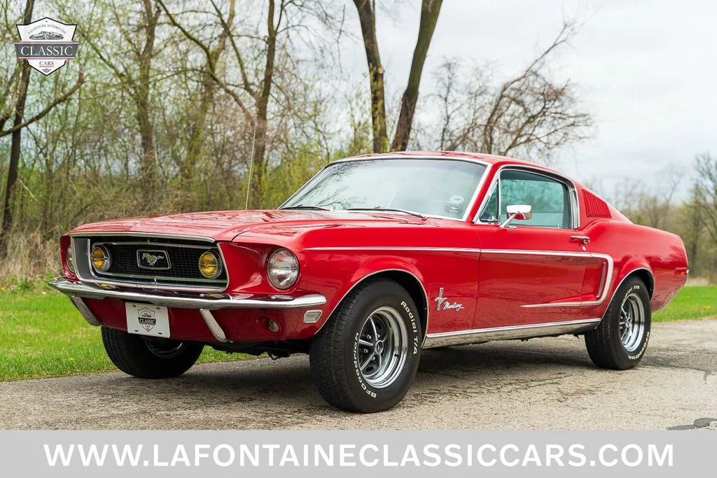 Used 1968 Red Ford Fastback image 20