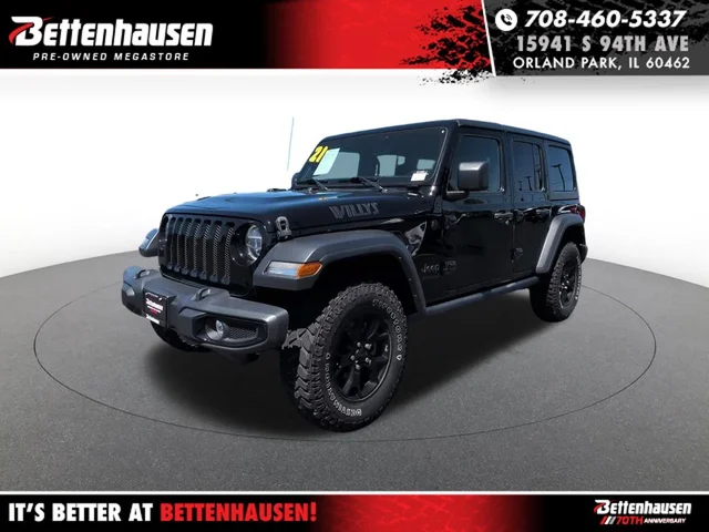 2021 Jeep Wrangler Unlimited Willys