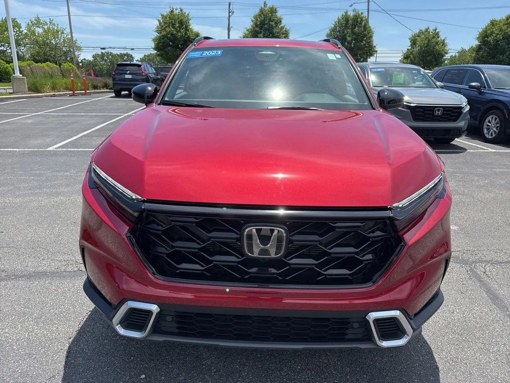 Certified Used 2023 Radiant Red Metallic Honda HYBRID AWD SP TRG image 9
