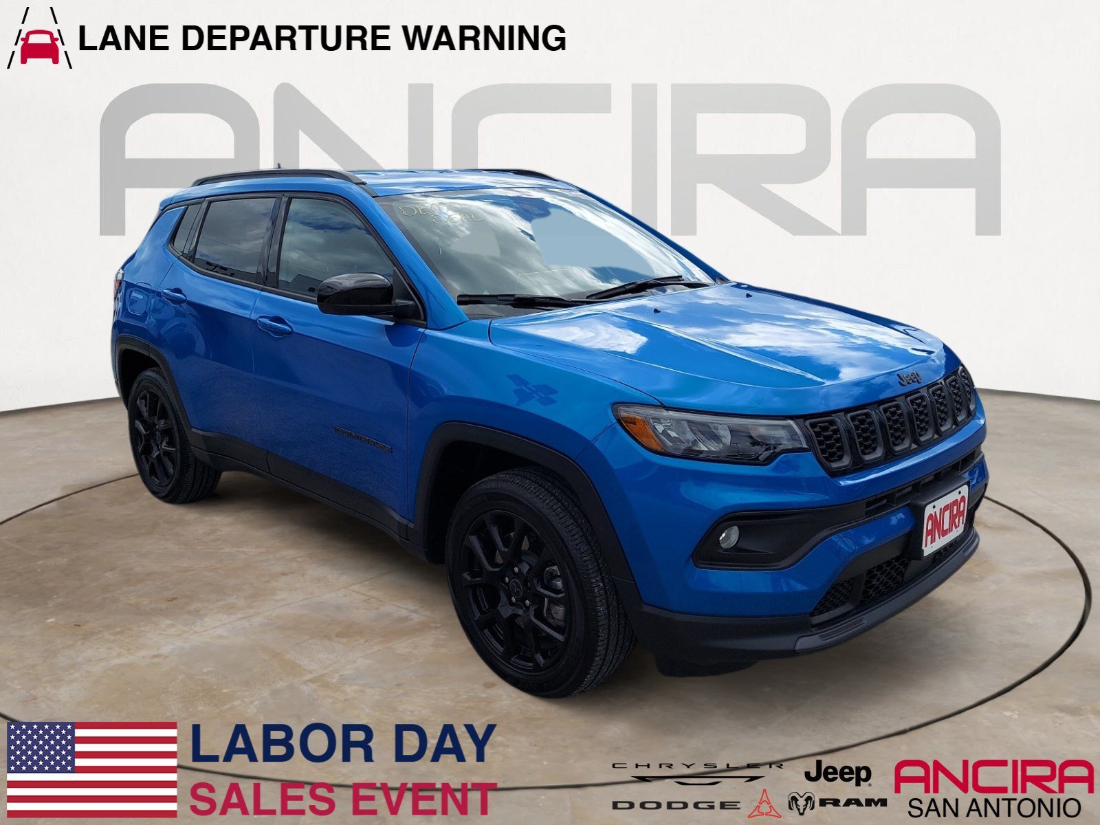 New 2026 Hydro Blue Pearlcoat Jeep Latitude Altitude image 1