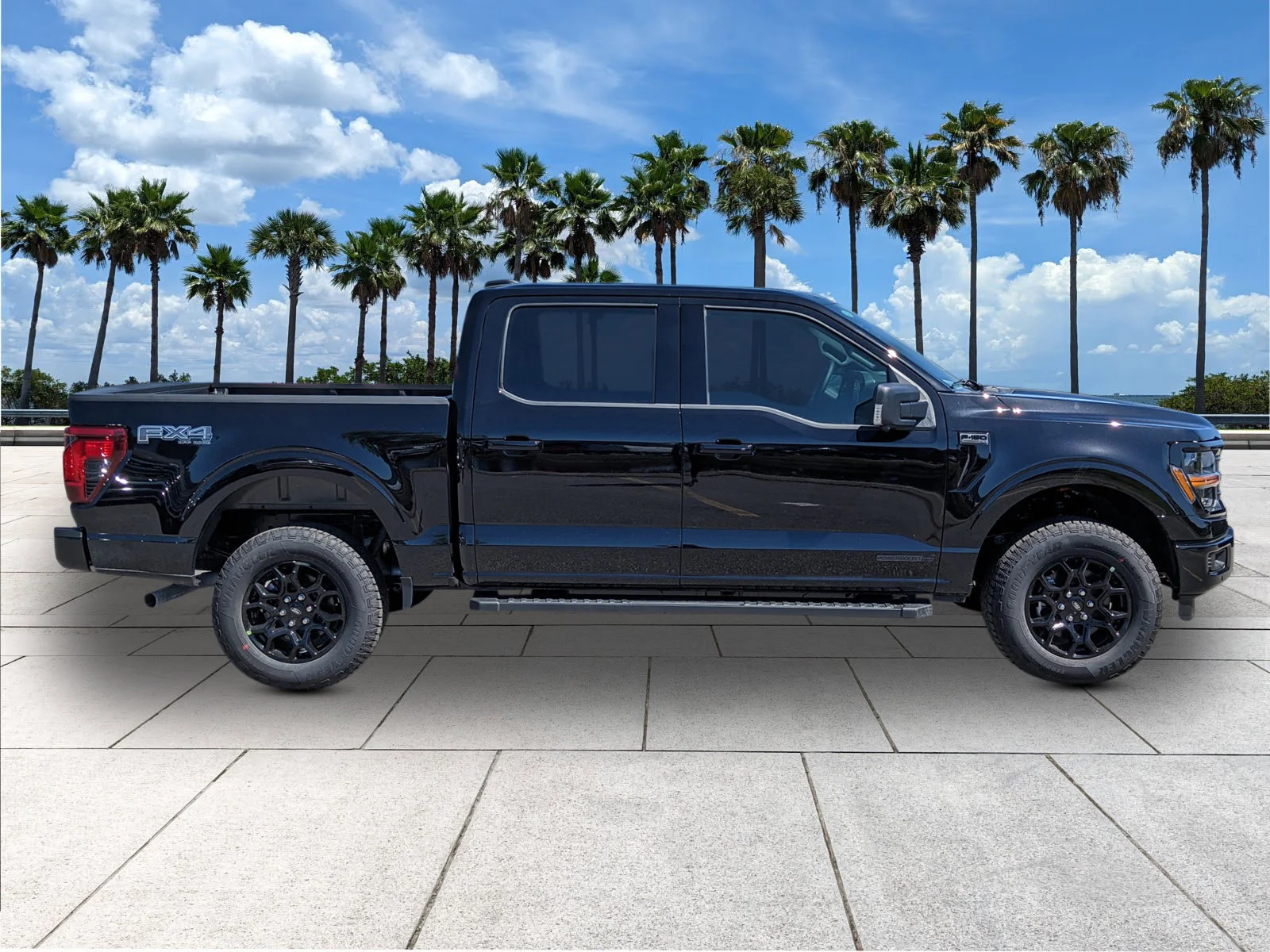 New 2026 Agate Black Metallic Ford XLT image 8