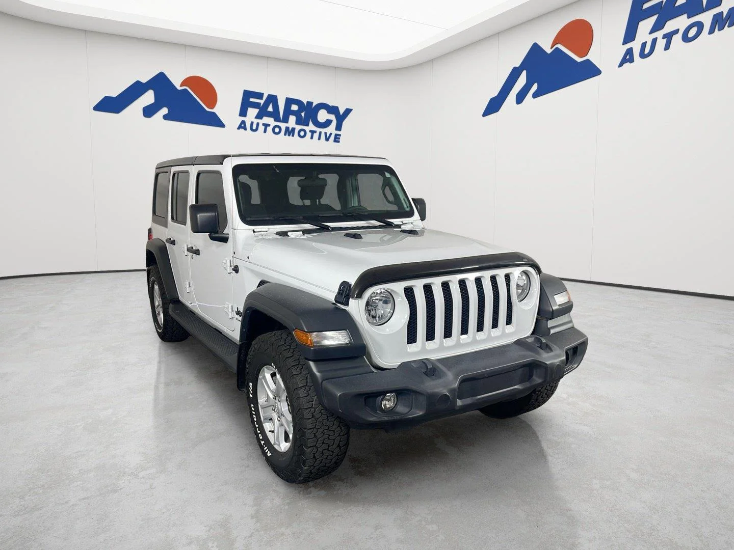 Used 2023 Bright White Clearcoat Jeep Sport S image 4