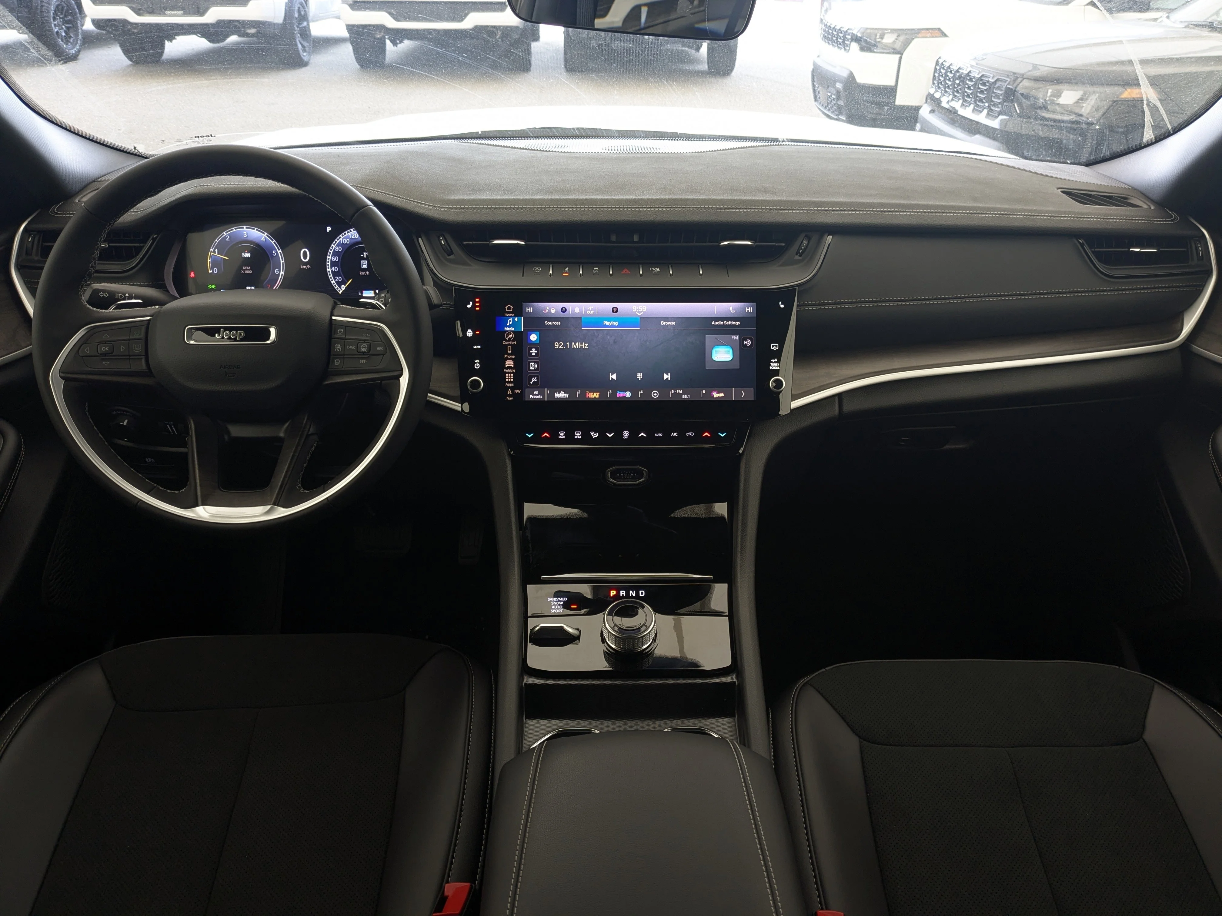 New 2026 White Jeep Altitude - - Altitude Pkg  - Power Sunroof  - 20 Black Wheels  - Remote Start  & More image 25
