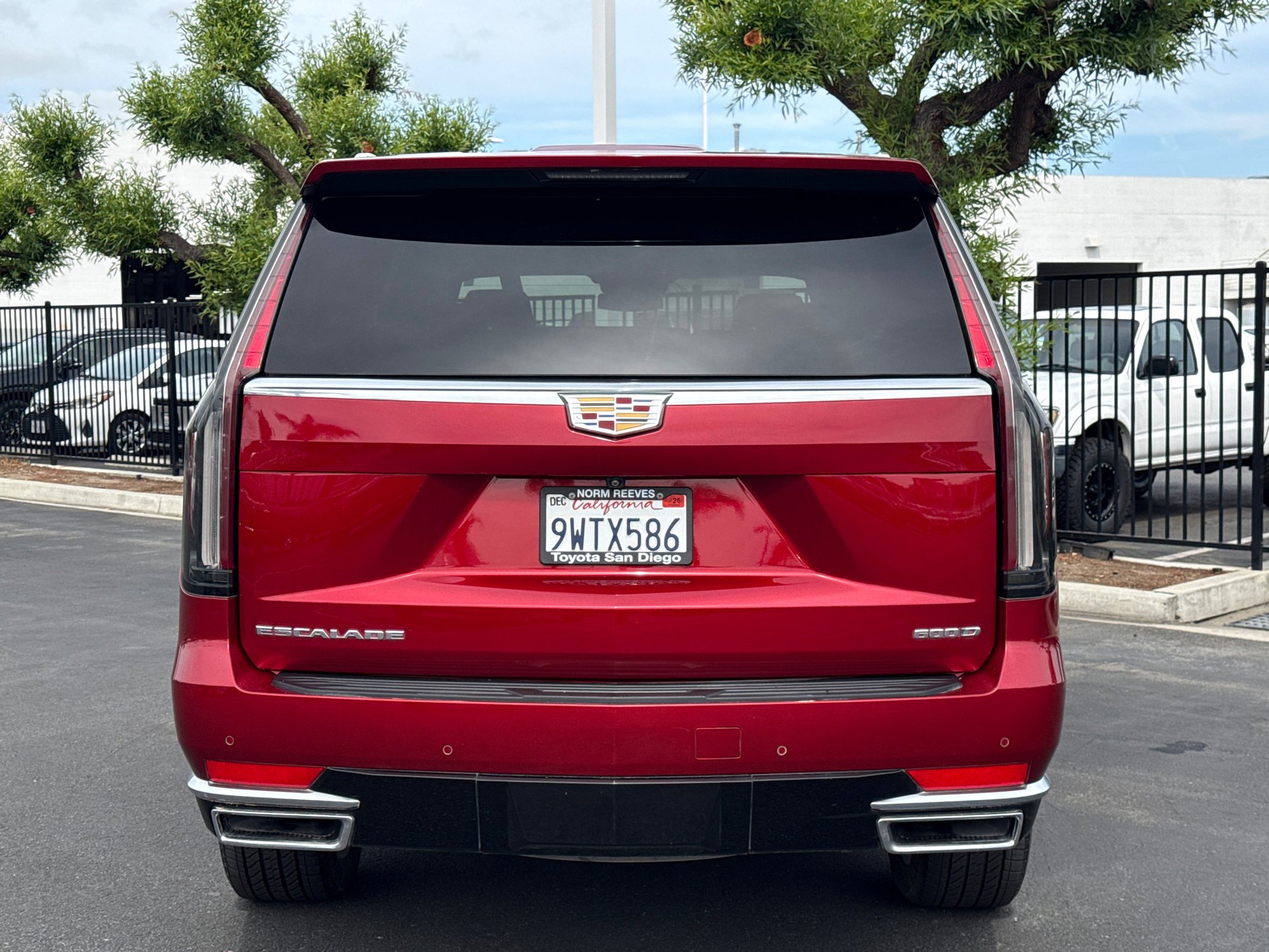 Used 2024 Radiant Red Tintcoat Cadillac Luxury image 8