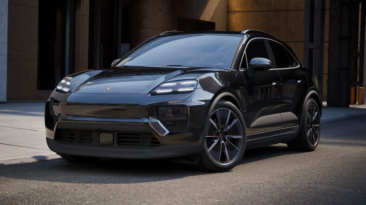 New 2026 Jet Black Metallic Porsche 4 Electric image 1