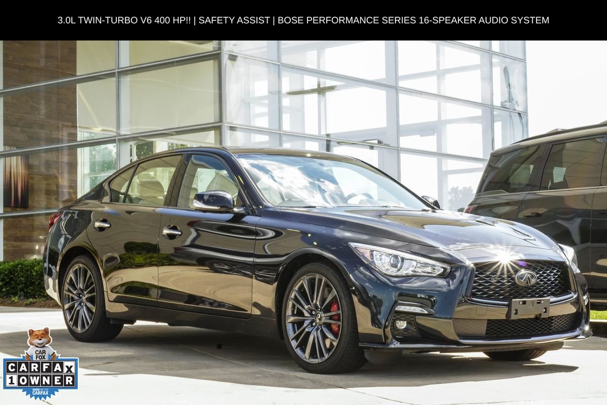 Used 2023 Black INFINITI Red Sport 400 image 4
