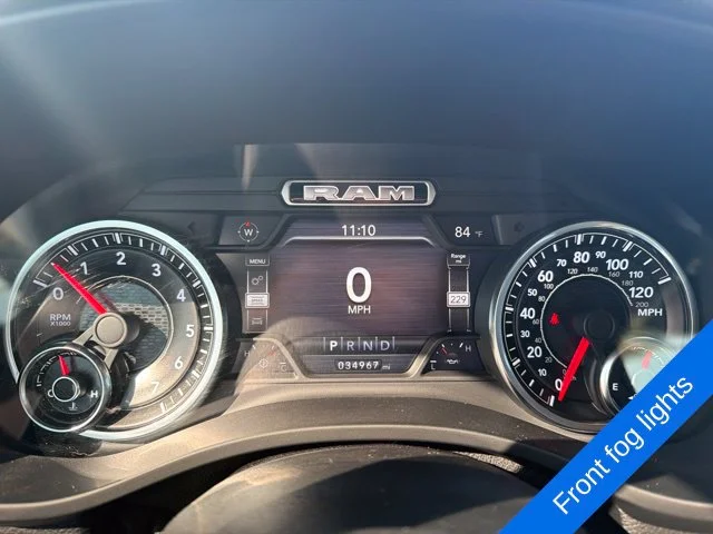 Used 2019 Flame Red Clearcoat Ram Laramie image 14